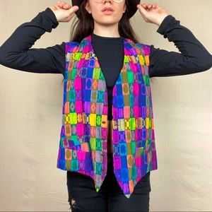 Rainbow vest